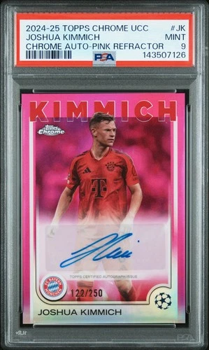Joshua Kimmich 2024 Topps Cromo UEFA Pink Refractor /250