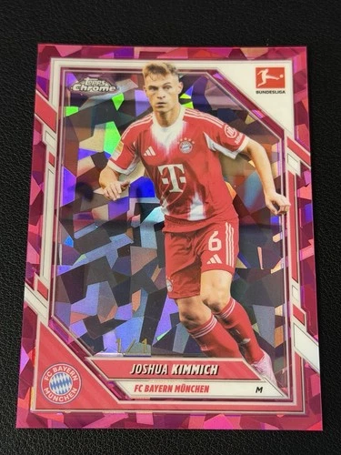 Joshua Kimmich 2025 Topps Cromo Zafiro Padparadscha 1/1