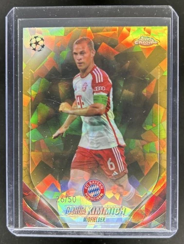 Joshua Kimmich 2023 Topps Cromo Zafiro UEFA Oro /50
