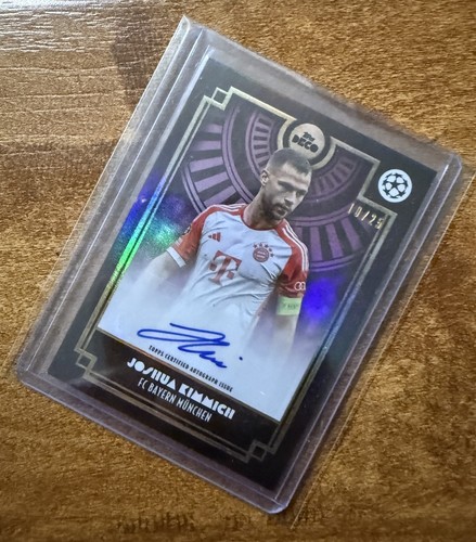 Joshua Kimmich 2023 Topps Deco UEFA Club Competitions Viola /25