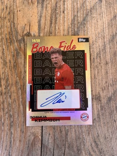 Joshua Kimmich 2025 Topps FC Bayern /50