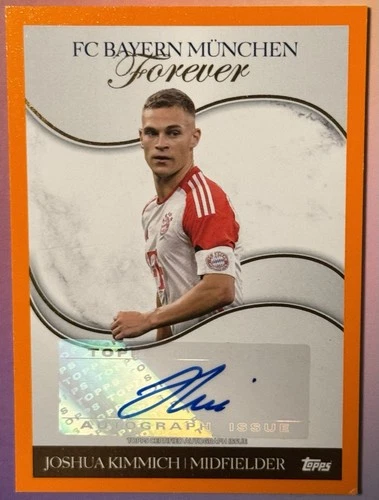 Joshua Kimmich 2023 Topps FC Bayern Forever Orange /25