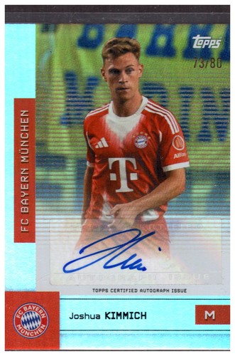 Joshua Kimmich 2025 Topps FC Bayern Munich Team Set /80