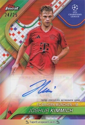 Joshua Kimmich 2024 Topps Finest /25
