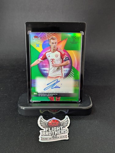 Joshua Kimmich 2023 Topps Finest Neon Green Refractor /99