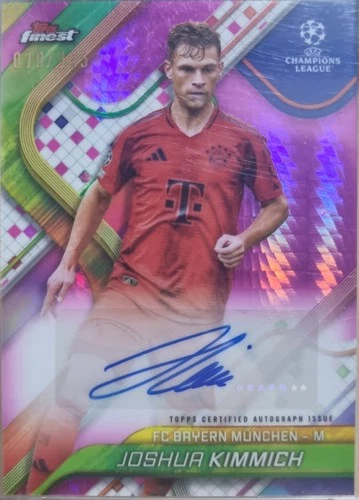 Joshua Kimmich 2024 Topps Finest Pink /125