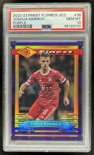 Joshua Kimmich 2023 Topps Finest Purple Refractor /15