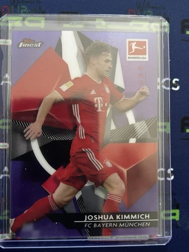 Joshua Kimmich 2021 Topps Finest Purple Refractor /250