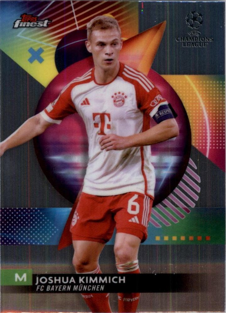 Joshua Kimmich 2023 Topps Finest UEFA Club Competitions