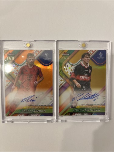 Joshua Kimmich / Lothar Matthäus 2024 Topps Finest /25 and /50