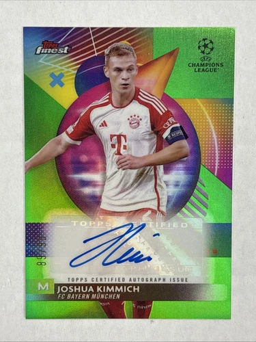 Joshua Kimmich 2024 Topps Mejor Fútbol Verde Neón /99