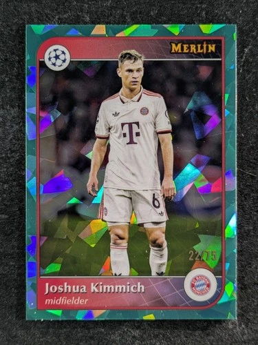 Joshua Kimmich 2024 Topps Merlin Chrome Aqua Atomic Refractor 22/75