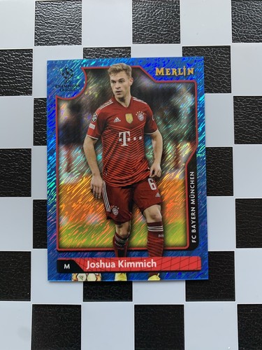 Joshua Kimmich 2021 Topps Merlin Chrome Blue Shimmer /75