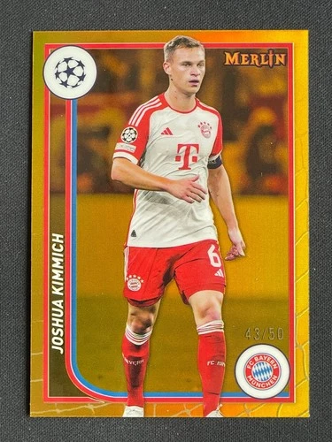 Joshua Kimmich 2024 Topps Merlin Chrome Gold /50