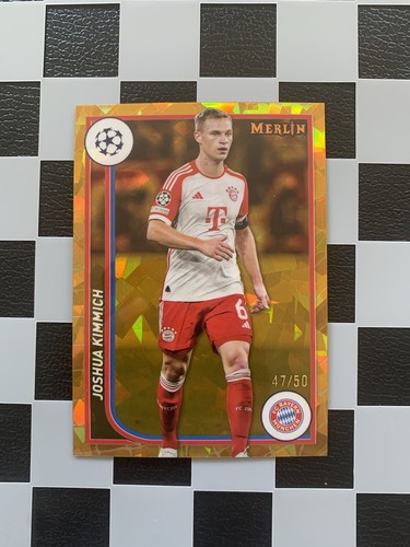 Joshua Kimmich 2023 Topps Merlin Chrome Gold Atomic /50