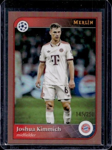 Joshua Kimmich 2024 Topps Merlin Chrome Gold Rosa /250