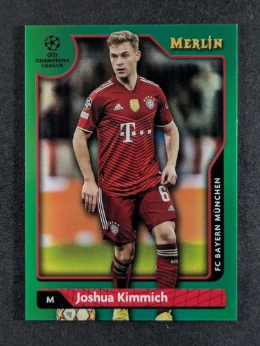 Joshua Kimmich 2021 Topps Merlin Chrome Green Refractor /99