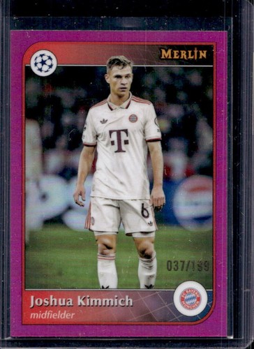 Joshua Kimmich 2024 Topps Merlin Chrome Pink Refractor /199