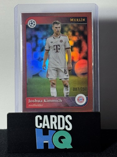 Joshua Kimmich 2024 Topps Merlin Chrome Rose Gold /250