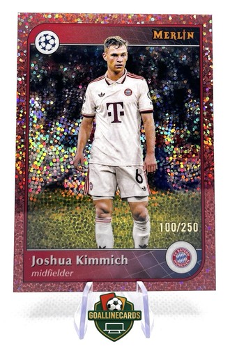 Joshua Kimmich 2024 Topps Merlin Chrome Rose Gold Speckle /250