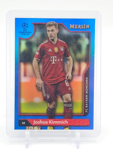 Joshua Kimmich 2021 Topps Merlin Chrome Sapphire Blue /75