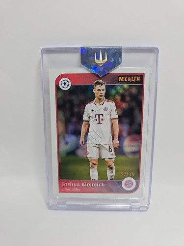 Joshua Kimmich 2024 Topps Merlin UEFA White Colourmatch /30
