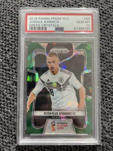 Joshua Kimmich 2018 Panini Prizm World Cup Green Crystal /25