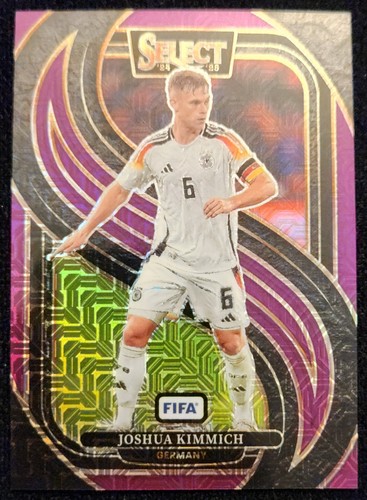 Joshua Kimmich 2024 Panini Select FIFA Purple Mojo Refractor