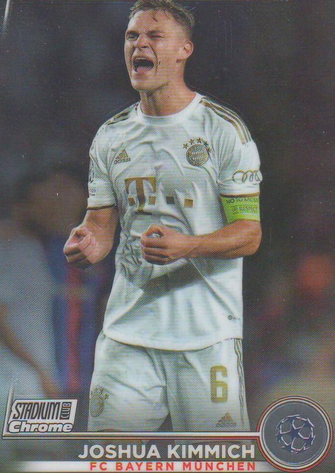 Joshua Kimmich 2022 Topps Stadium Club Chrome UEFA 6