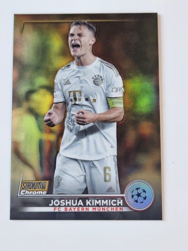 Joshua Kimmich 2022 Topps Stadium Club Gold Refractor /50