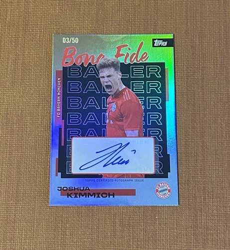 Joshua Kimmich 2025 Topps Team Set FC Bayern Munich 03/50