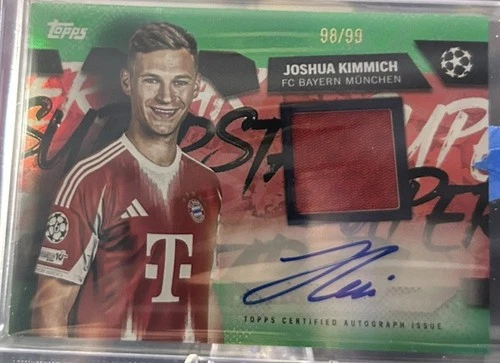Joshua Kimmich 2025 Topps UEFA Champions League Green /99