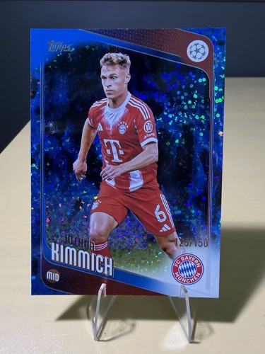 Joshua Kimmich 2025 Panini UEFA Club Competitions Blue Inferno Foil /150