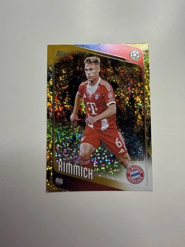 Joshua Kimmich 2025 Topps UEFA Club Competitions Gold /50