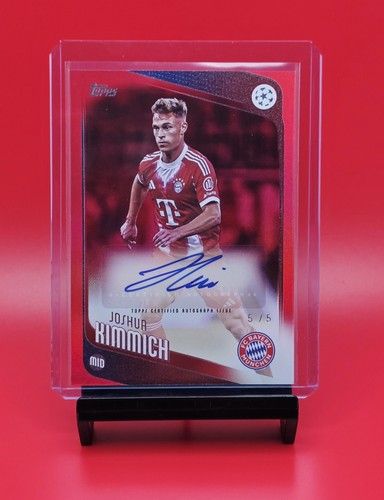Joshua Kimmich 2025 Topps UEFA Club Competitions Rosso /5