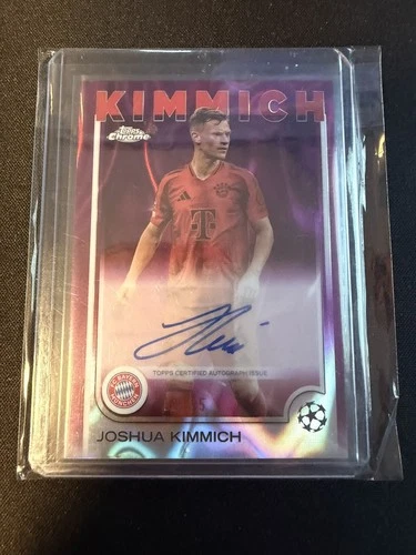 Joshua Kimmich 2024 Topps UEFA Clubes Competición Rosa Onda /75