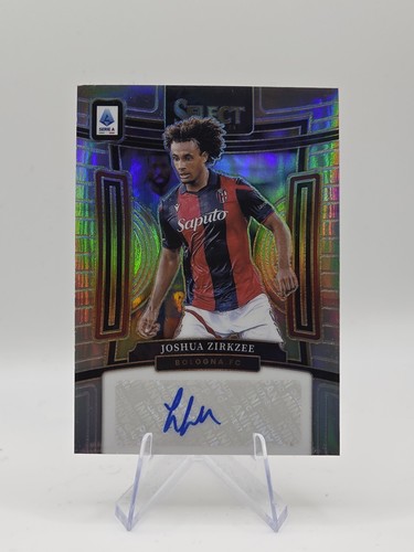 Joshua Zirkzee 2023 Panini Select Silver Prizm