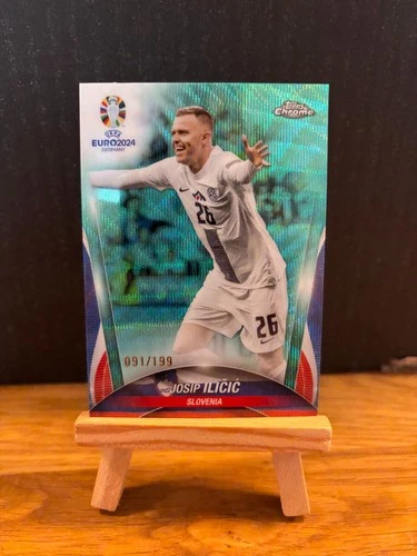 Josip Ilicic 2024 Topps Chrome Euro 2024 /199