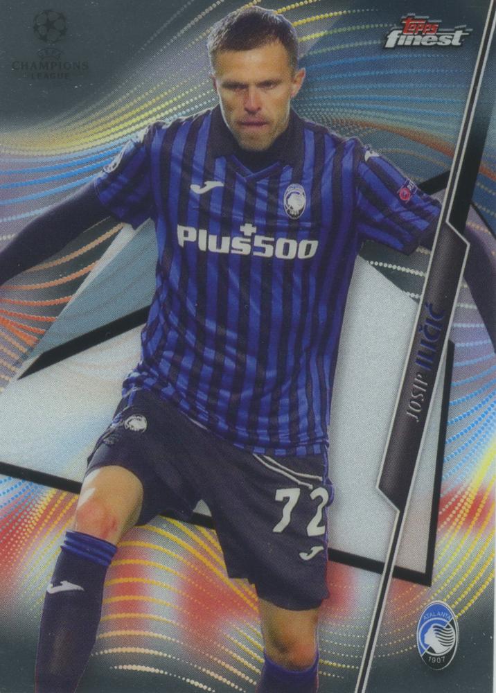 Josip Iličić 2020 Topps Finest UEFA 67