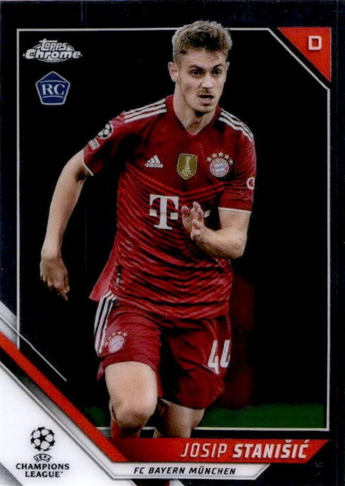 Josip Stanišić 2021 Topps Chrome UCC 64