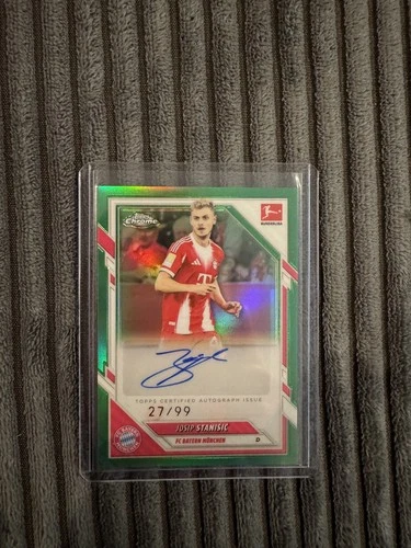 Josip Stanisic 2025 Topps Bundesliga Chrome /99
