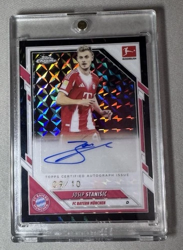 Josip Stanisic 2025 Topps Chrome 09/10