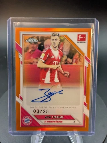 Josip Stanisic 2025 Topps Chrome /25