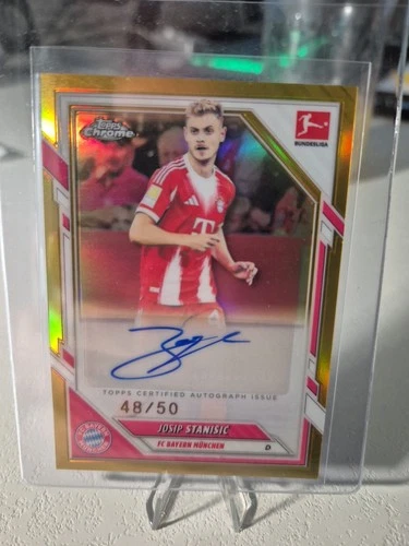 Josip Stanisic 2025 Topps Chrome /50