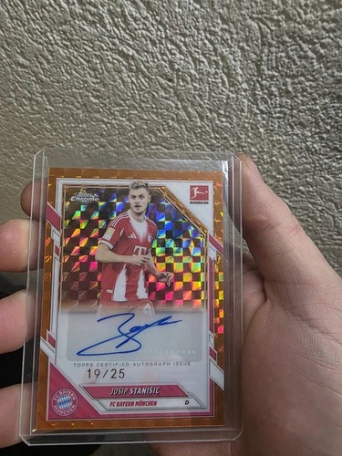 Josip Stanisic 2025 Topps Chrome Bundesliga 19/25