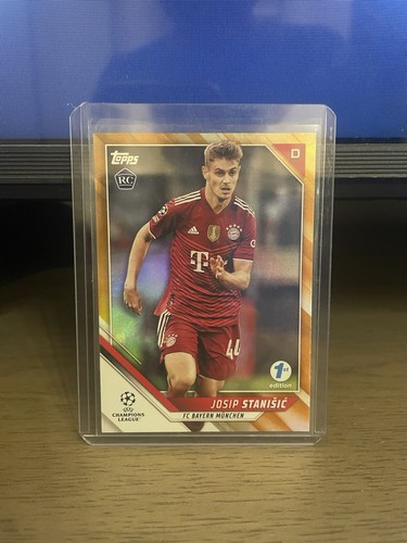 Josip Stanisic 2021 Topps Chrome Orange /25