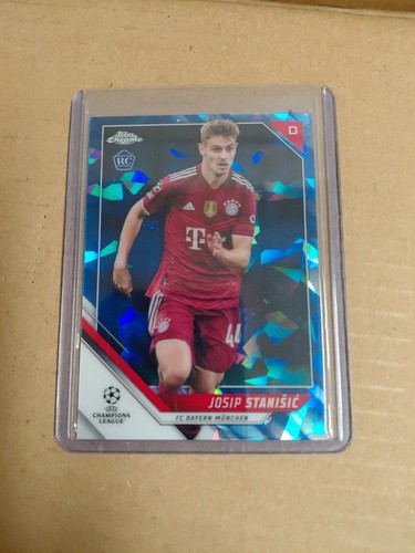 Josip Stanisic 2021 Topps Chrome Sapphire Edition