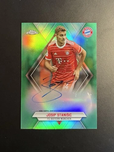 Josip Stanisic 2022 Topps FC Bayern München /25