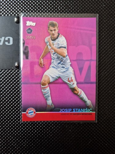 Josip Stanisic 2021 Topps FC Bayern München /50