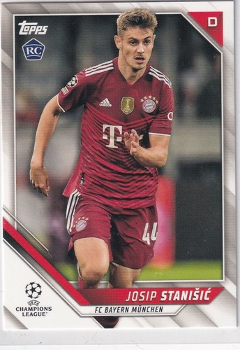 Josip Stanisic 2022 Topps Flagship Champions League